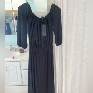 Black French Connection maxi dress.